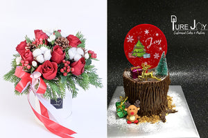 Christmas Combo - Christmas Wishes with Cake